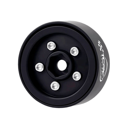 TCRC Deep Dish Aluminum 0.7inch Beadlock Wheels Hubs for 1/30 Axial SCX30 1/32 Redcat Ascent-32