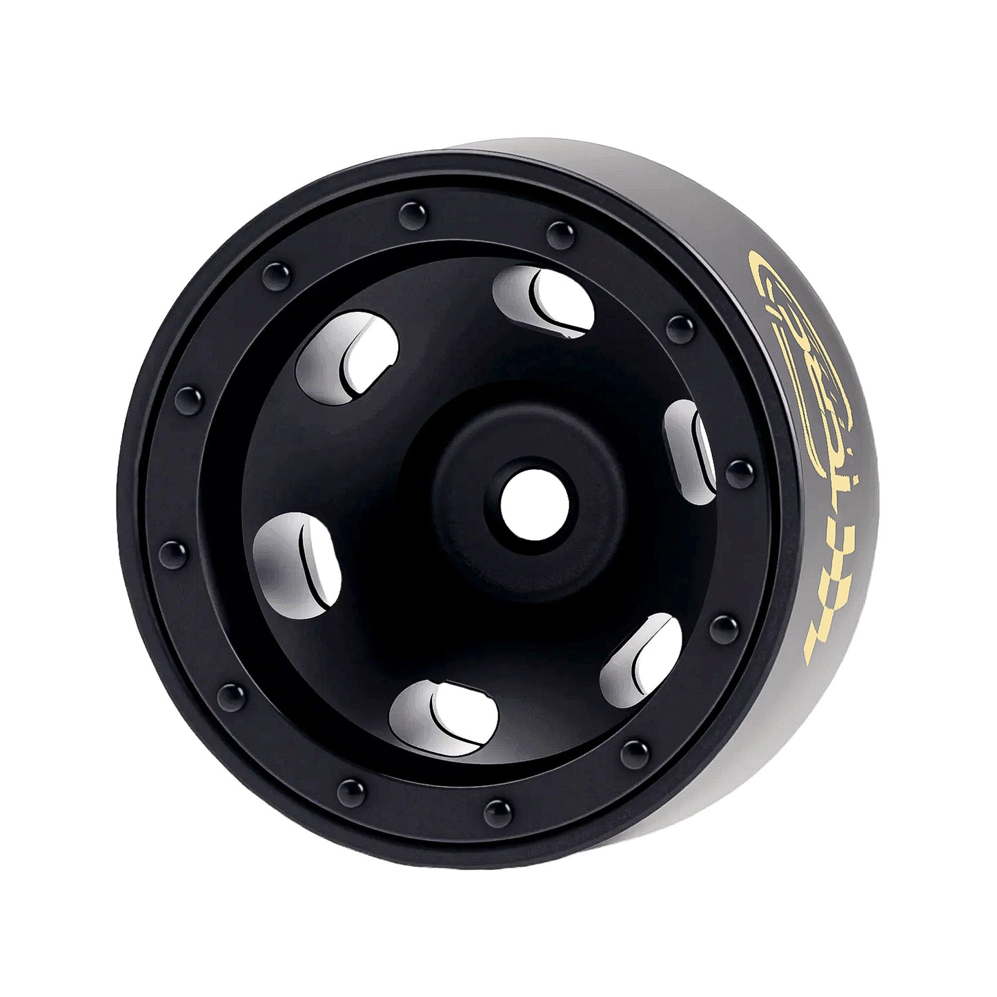 TCRC Deep Dish Brass 0.7inch Beadlock Wheels Hubs for 1/30 Axial SCX30 RC Crawler Car Upgrade