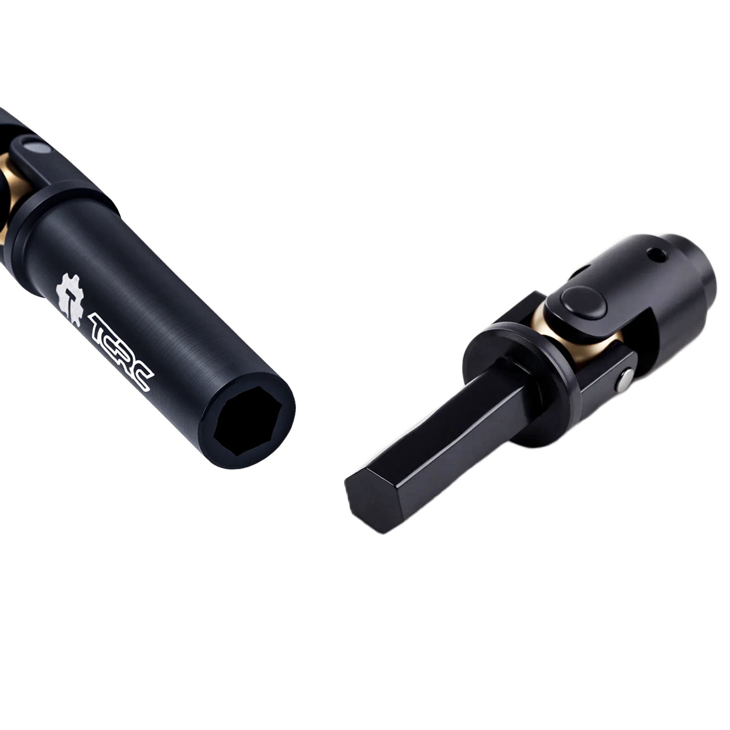 TCRC 2PCS Hard Alloy Steel 4140 Chromoly Drive Shafts for Axial SCX30  1/30 RC Crawler Car Upgrades
