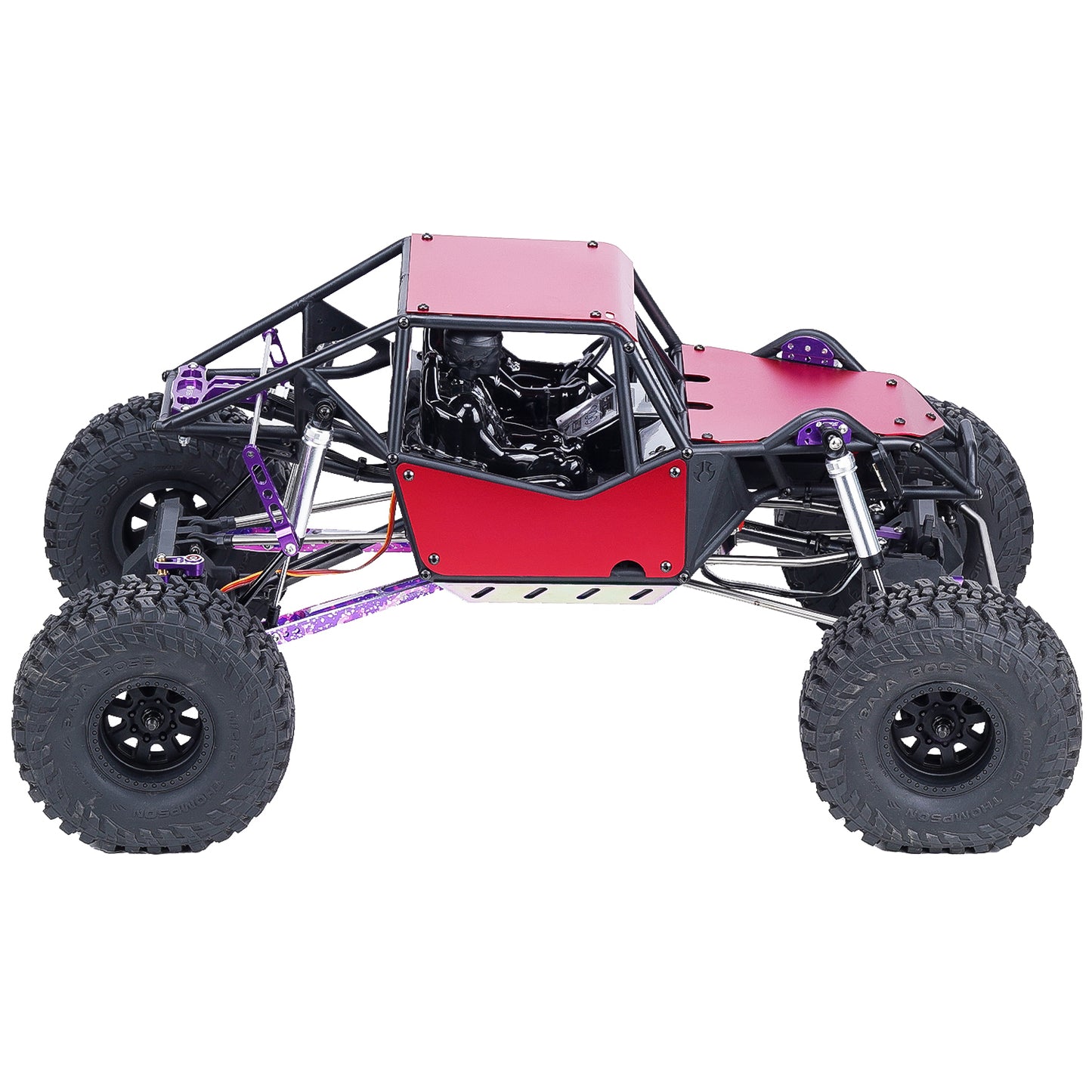 TCRC Aluminum RC Body Guard Armor Protective Shell Plate Set for Axial 1/8 AXP8 Gilamon Trail Buggy