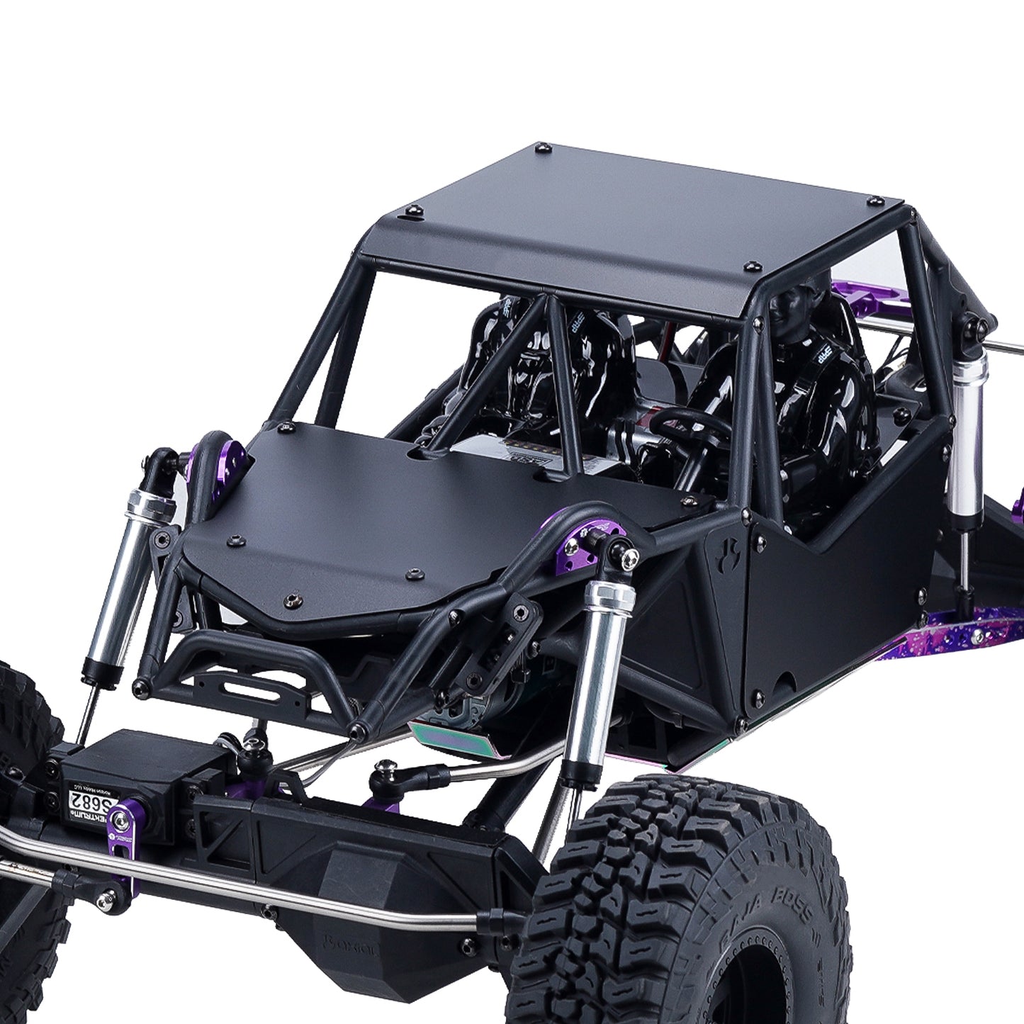 TCRC Aluminum RC Body Guard Armor Protective Shell Plate Set for Axial 1/8 AXP8 Gilamon Trail Buggy