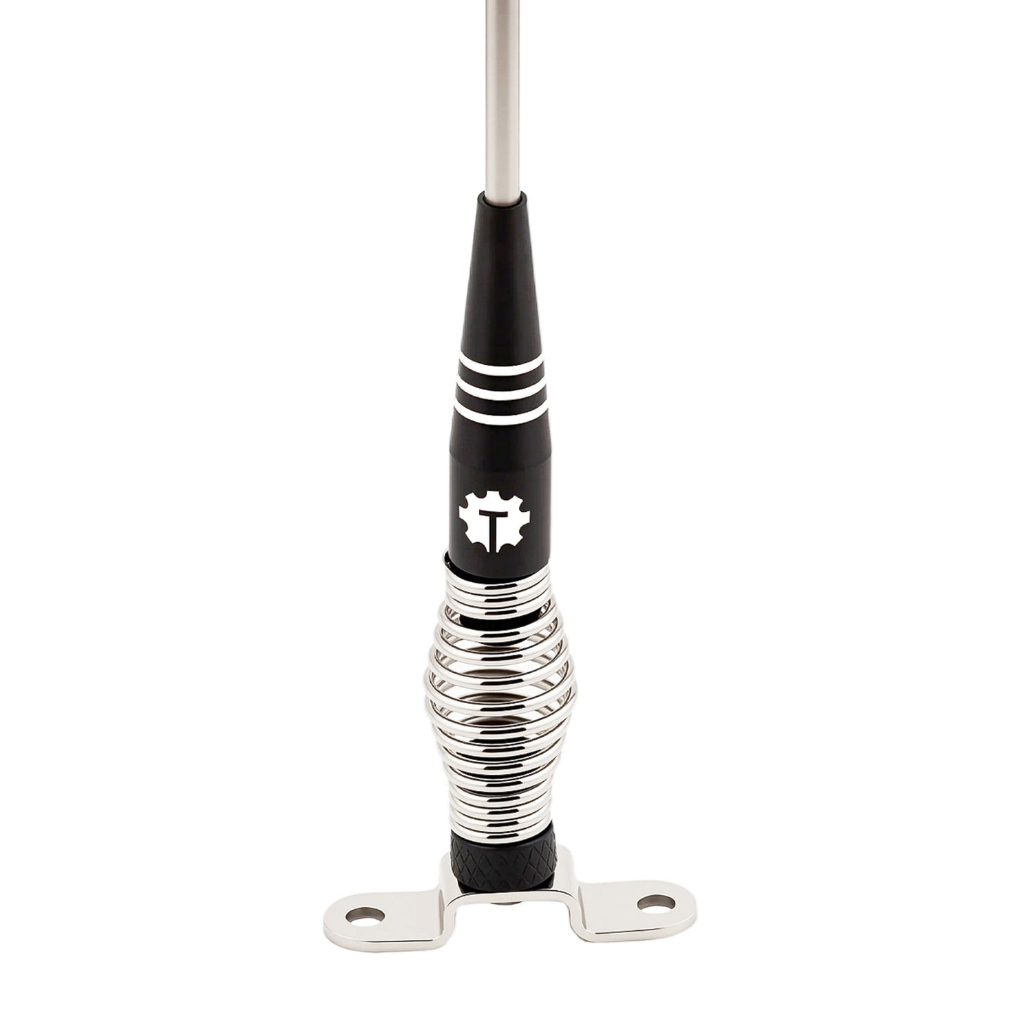 TCRC 80mm&100mm Decorative RC Car Hard Spring Antenna with GR5 Titanium Mast Set for 1/24 1/18 RC Crawler Car