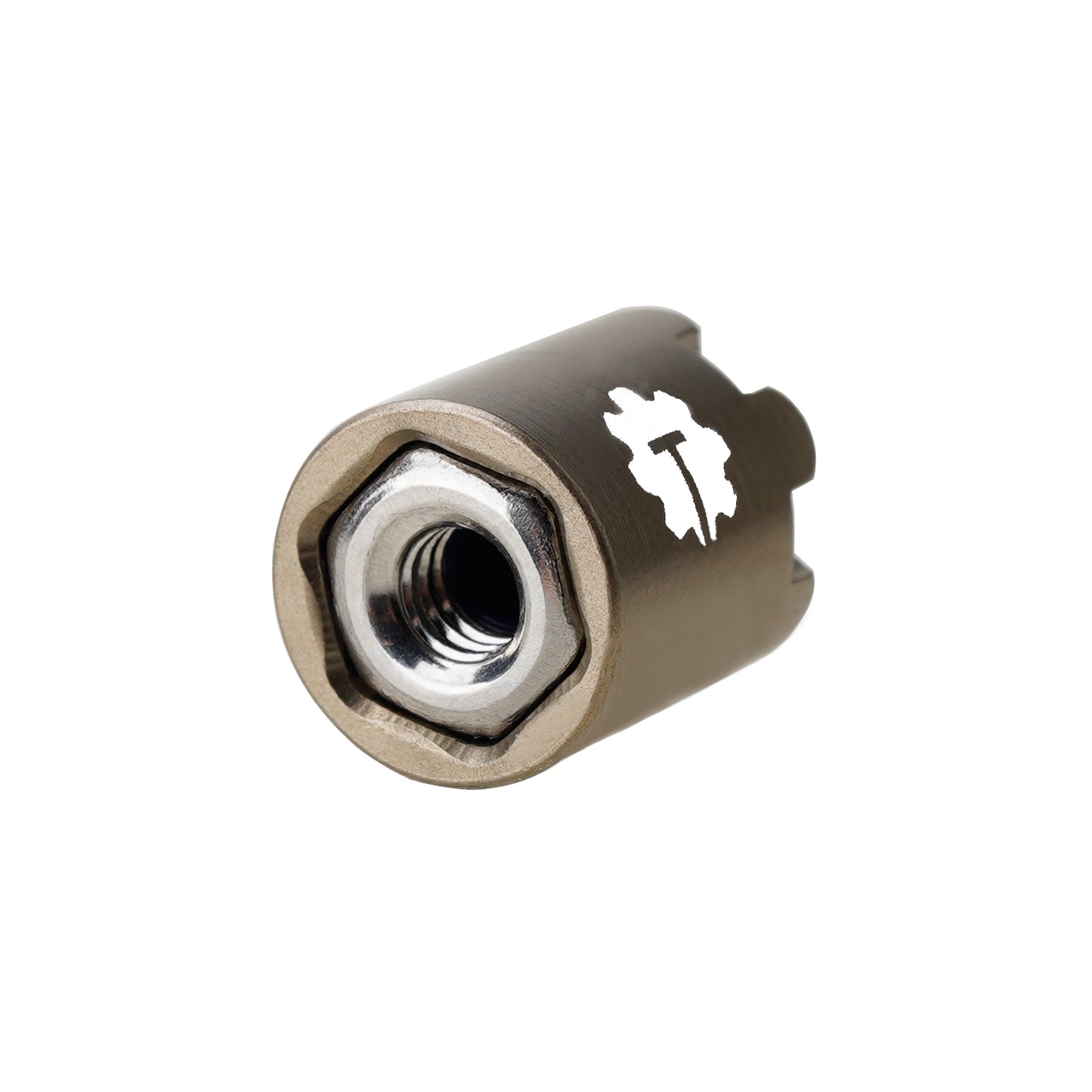 TCRC 4PCS Aluminum M2.5 Wheels Center Caps Lock Nuts