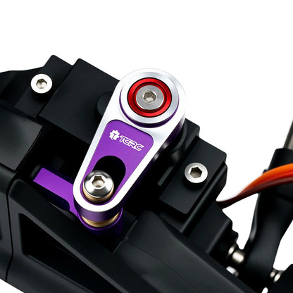TCRC 7075 Aluminum Rear 20T Servo Horn with Adjustable connecting rod for Axial 1/8 AXP8 Gilamon Trail Buggy