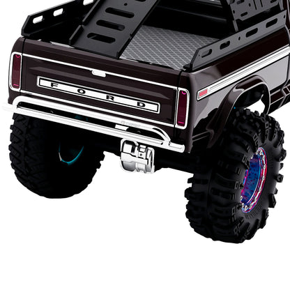 TCRC Metal Front and Rear Bumpers Set for 1/18 TRX4M F-150 High Trail Crawler Truck Upgrade