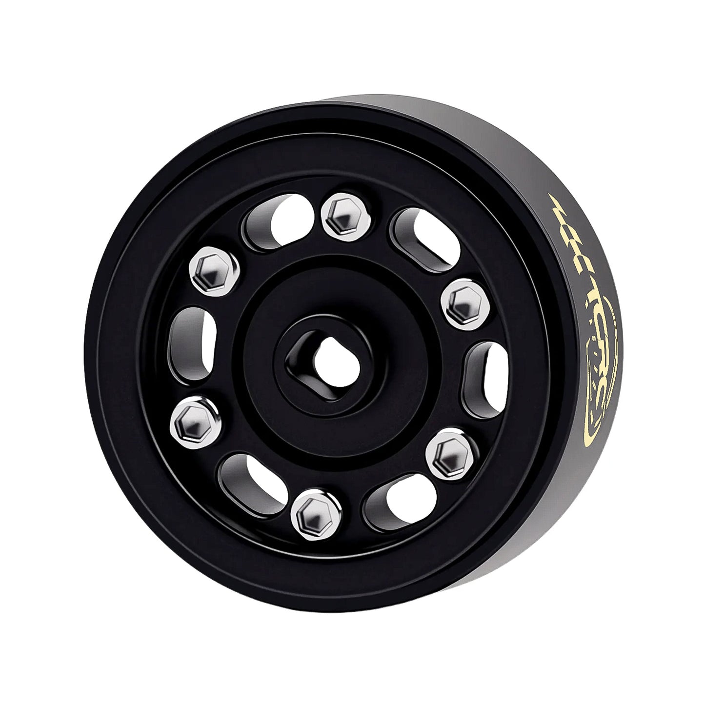 TCRC Deep Dish Brass 0.7inch Beadlock Wheels Hubs for 1/30 Axial SCX30 RC Crawler Car Upgrade