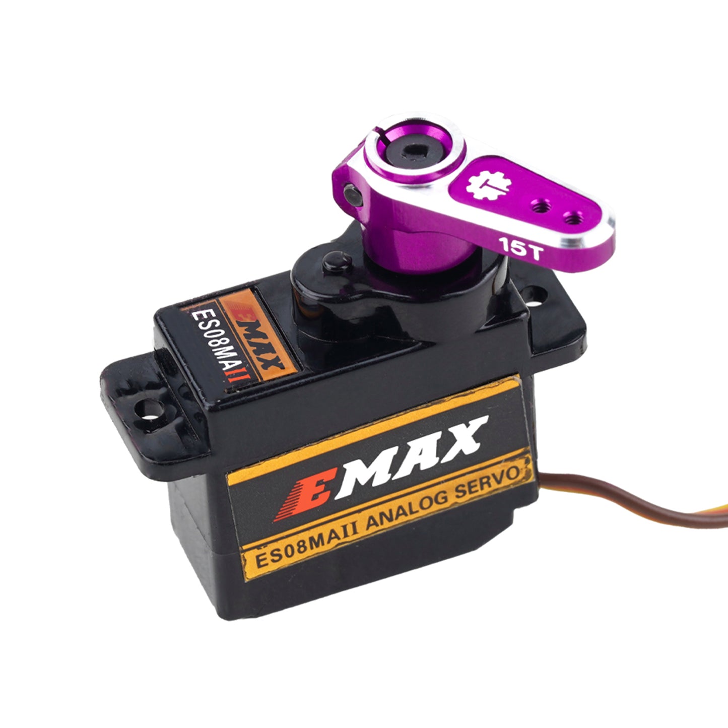 TCRC 7075 Aluminum 15T Micro Servo Horn with M1.4 Threaded Holes for EMAX Servo 1/24 Axial SCX24 AX24