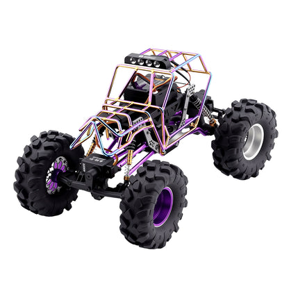 TCRC GR5 Titanium Chassis Kit Frame Rail with Multiple shock mounting locations for 1/24 AX24 XC-1