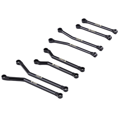 TCRC Brass High Clearance Chassis Links Set for Axial SCX30 1/30 RC Crawler Car Upgrades