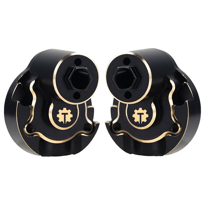 TCRC Brass Rear Outer Portal Cover+Inner Portal Cover Housing 34g/Pair Weights for Redcat Ascent-18