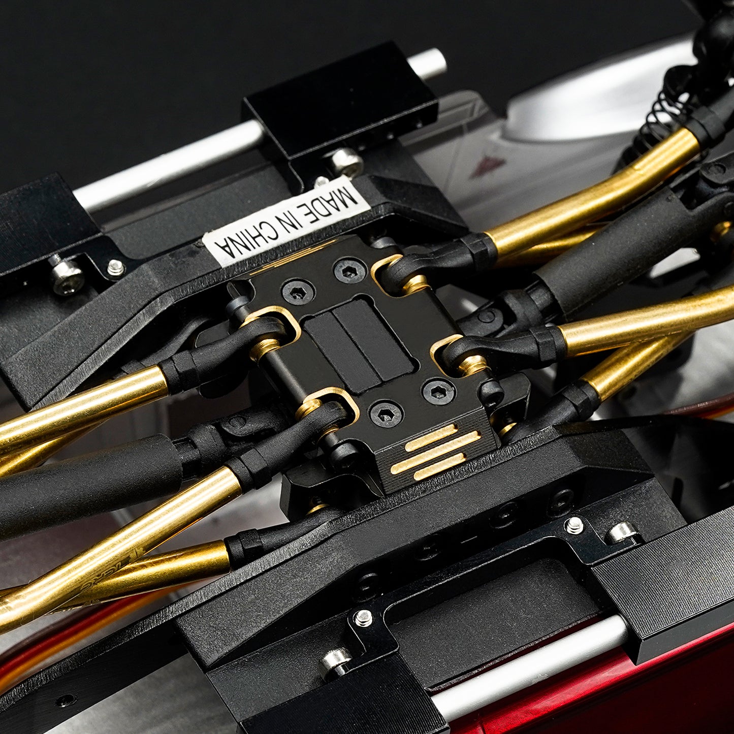 TCRC Brass High Precision CNC Machined Skid Plate for Redcat Ascent-18