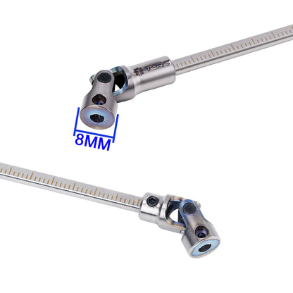 TCRC 114mm GR5 Titanium Cut-to-Length Drive Shaft with D Shaped Hole for HPI Venture18 Upgrade
