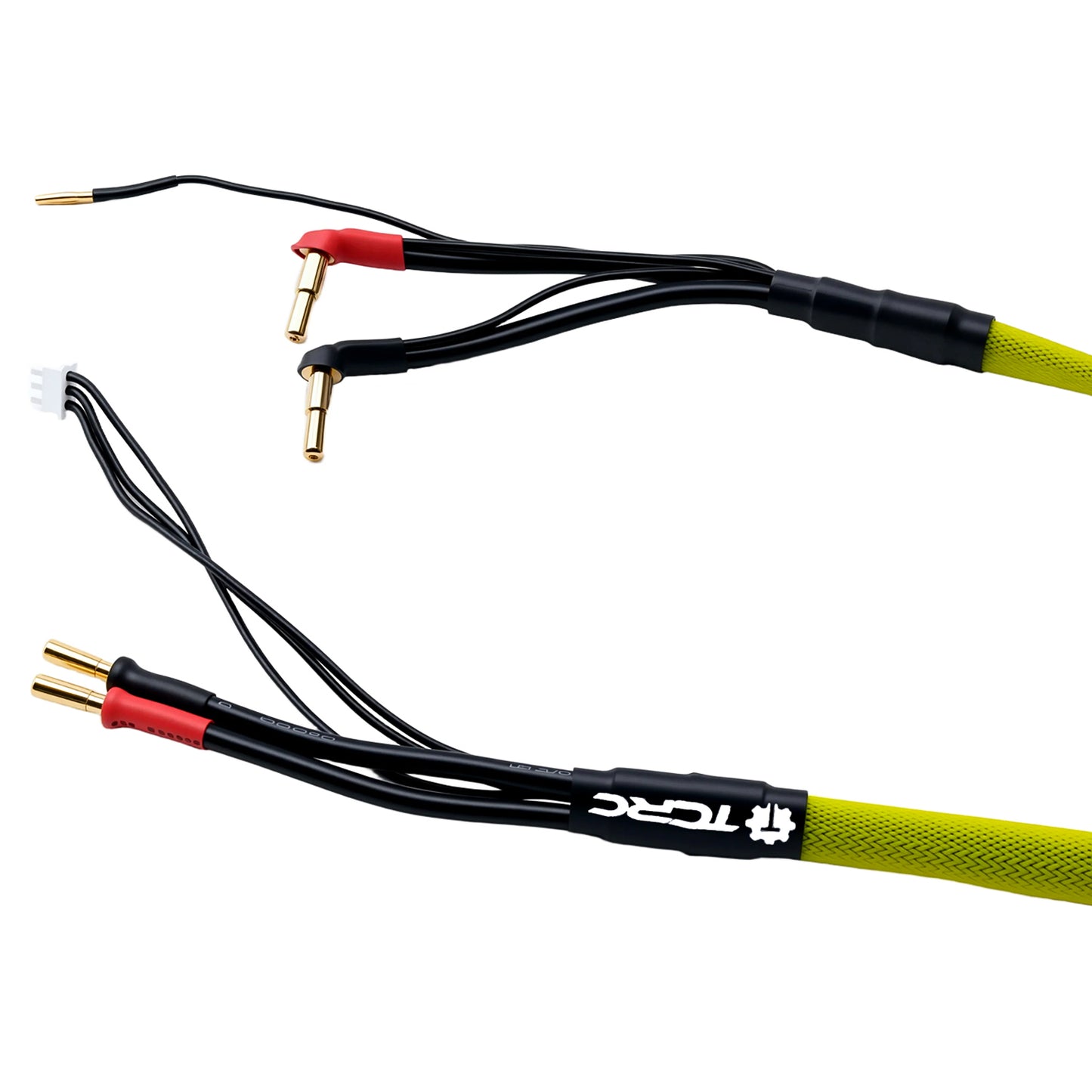 TCRC 1pc 600mm 1s & 2s RC Lipo Battery Charging / Balance Cable Leads with 4mm/5mm Bullet Connector
