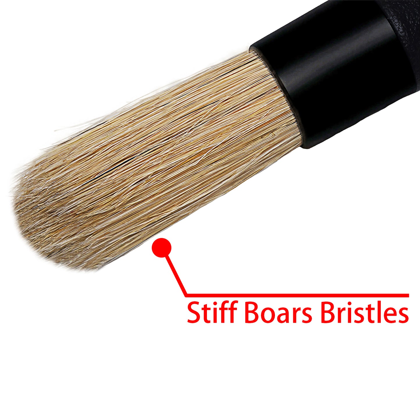 TCRC 180mm RC Cleaning Brush with Stiff Boars Bristles