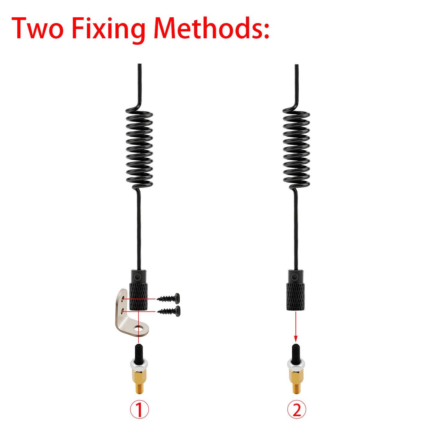 TCRC 16cm Decoration Antenna with Flag for 1/24 1/18 RC Crawler Car