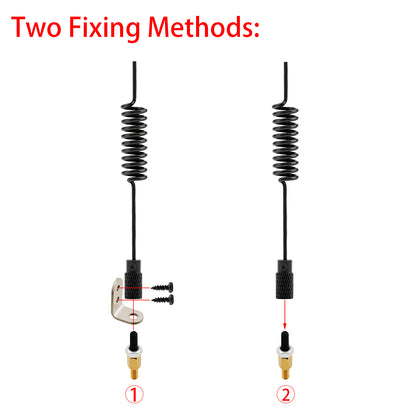 TCRC 16cm Decoration Antenna with Flag for 1/24 1/18 RC Crawler Car