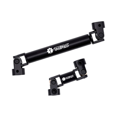 TCRC 2PCS Hard Alloy Steel 4140 Chromoly Drive Shafts For 1/24 Axial SCX24 Deadbolt AXI90081 GX470