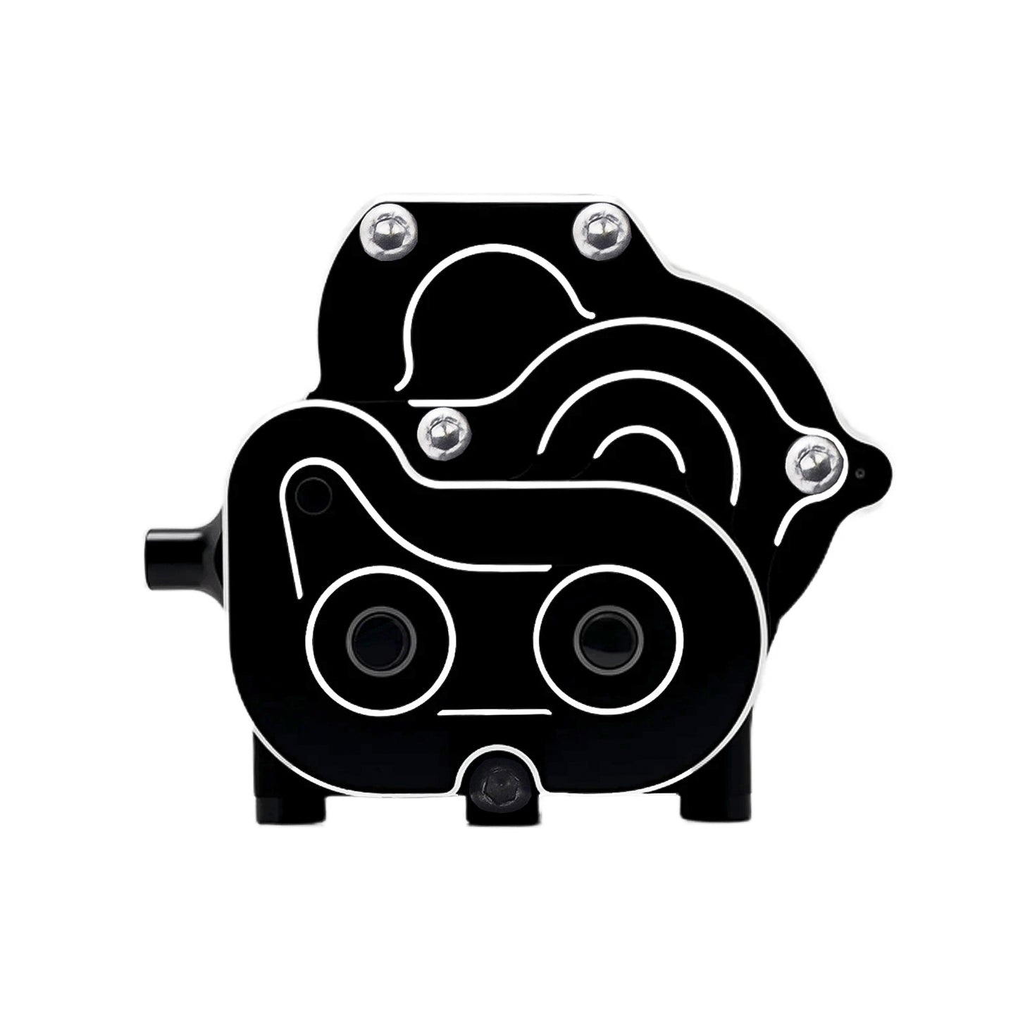TCRC Metal 180 77T High Torque Speed Reduction Brushed Motor w/ 11T Pinion Low Speed Transmission Gearbox w/ Chromoly Steel Integrated Gears Assembly Set for 1/18 HPI Venture18