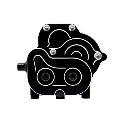 TCRC Metal 180 77T High Torque Speed Reduction Brushed Motor w/ 11T Pinion Low Speed Transmission Gearbox w/ Chromoly Steel Integrated Gears Assembly Set for 1/18 HPI Venture18