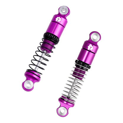 TCRC 4PCS Aluminum 27mm Shock Absorber Damper Set for Axial SCX30 1/30 RC Crawler Car Upgrades