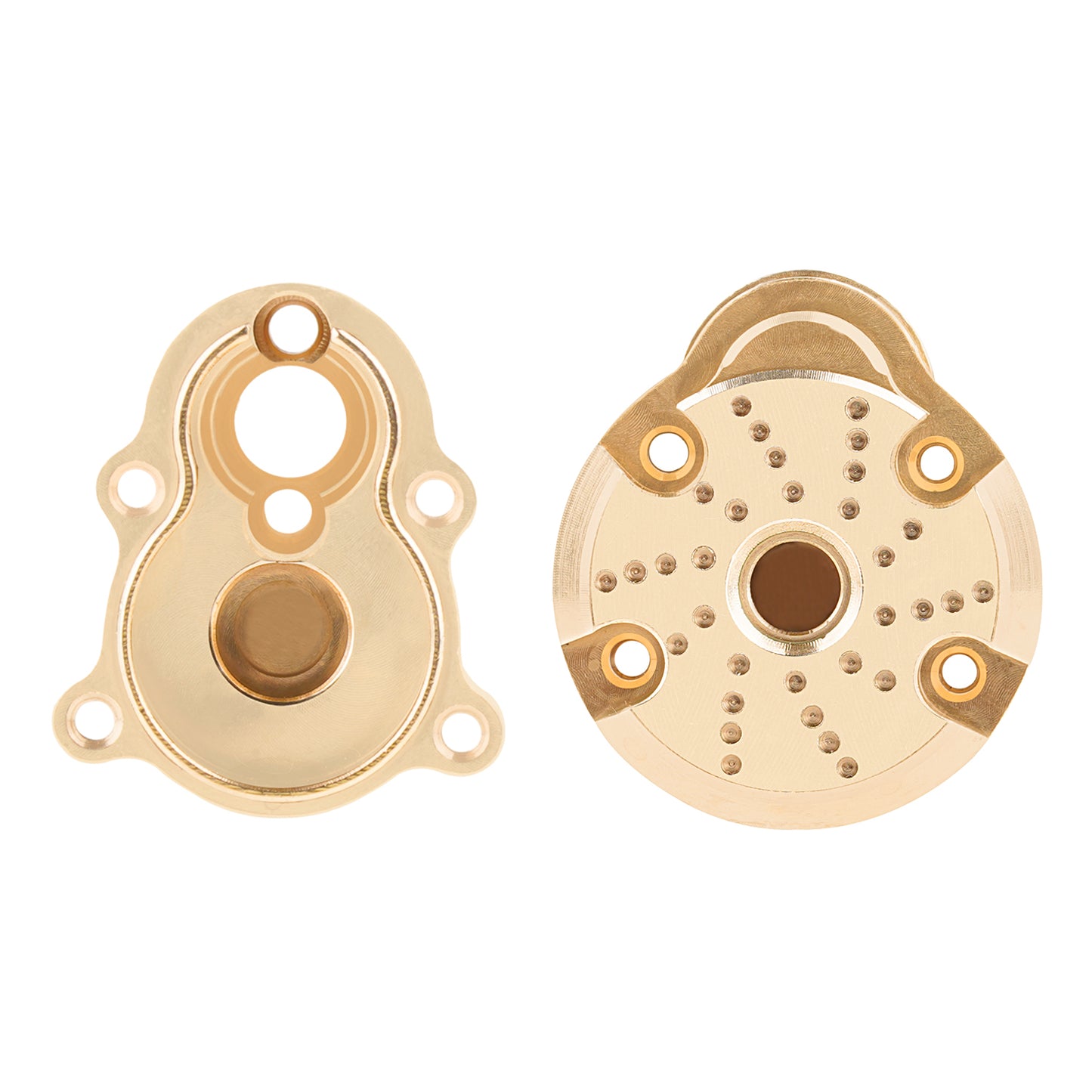 TCRC Brass Rear Outer Portal Cover+Inner Portal Cover Housing 34g/Pair Weights for Redcat Ascent-18