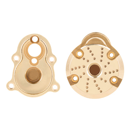 TCRC Brass Rear Outer Portal Cover+Inner Portal Cover Housing 34g/Pair Weights for Redcat Ascent-18