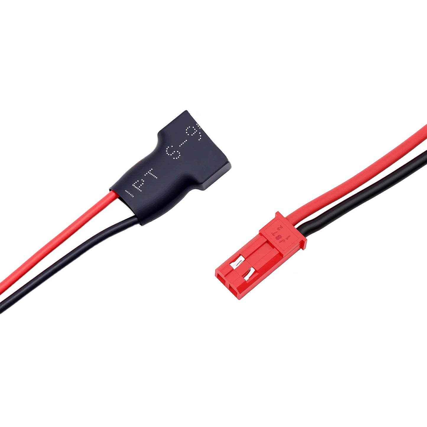 TCRC 5PCS Servo to 3S/4S Lipo Balance Port Connectors JST-XH Balance Male Plug to JST Male Plug Adapter