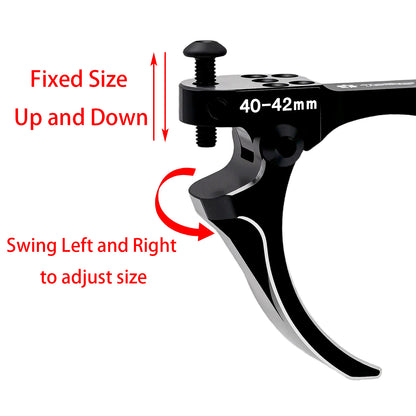 TCRC Aluminum 40-42mm/44-46mm Dia. 1/8 Scale Motor Fan Holder Mount
