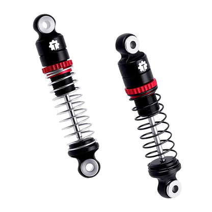 TCRC 4PCS Aluminum 24.5mm Shock Absorber Damper Set for Axial SCX30 1/30 RC Crawler Car Upgrades
