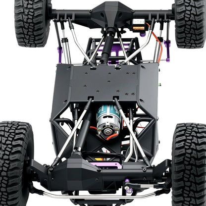 TCRC 10PCS Grade 5 Titanium High Clearance Chassis Links and Steering Links set for Axial 1/8 AXP8 Gilamon Trail Buggy