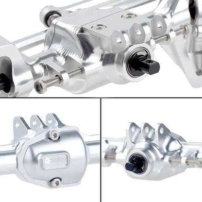 TCRC Aluminum +4mm Extended Front Rear Portal Axles Set Assembly for Redcat Ascent-18