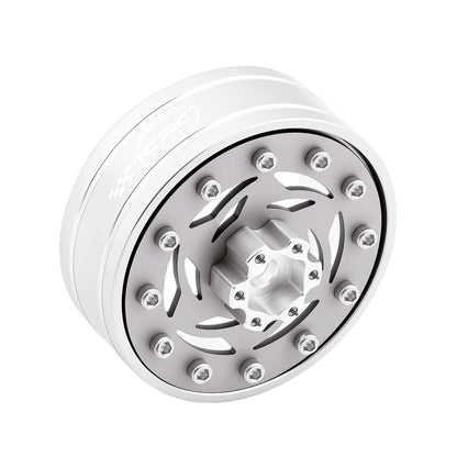 TCRC 4PCS Grade 5 Titanium Wheel Face Aluminum 1.3 Inch Wheels Hubs