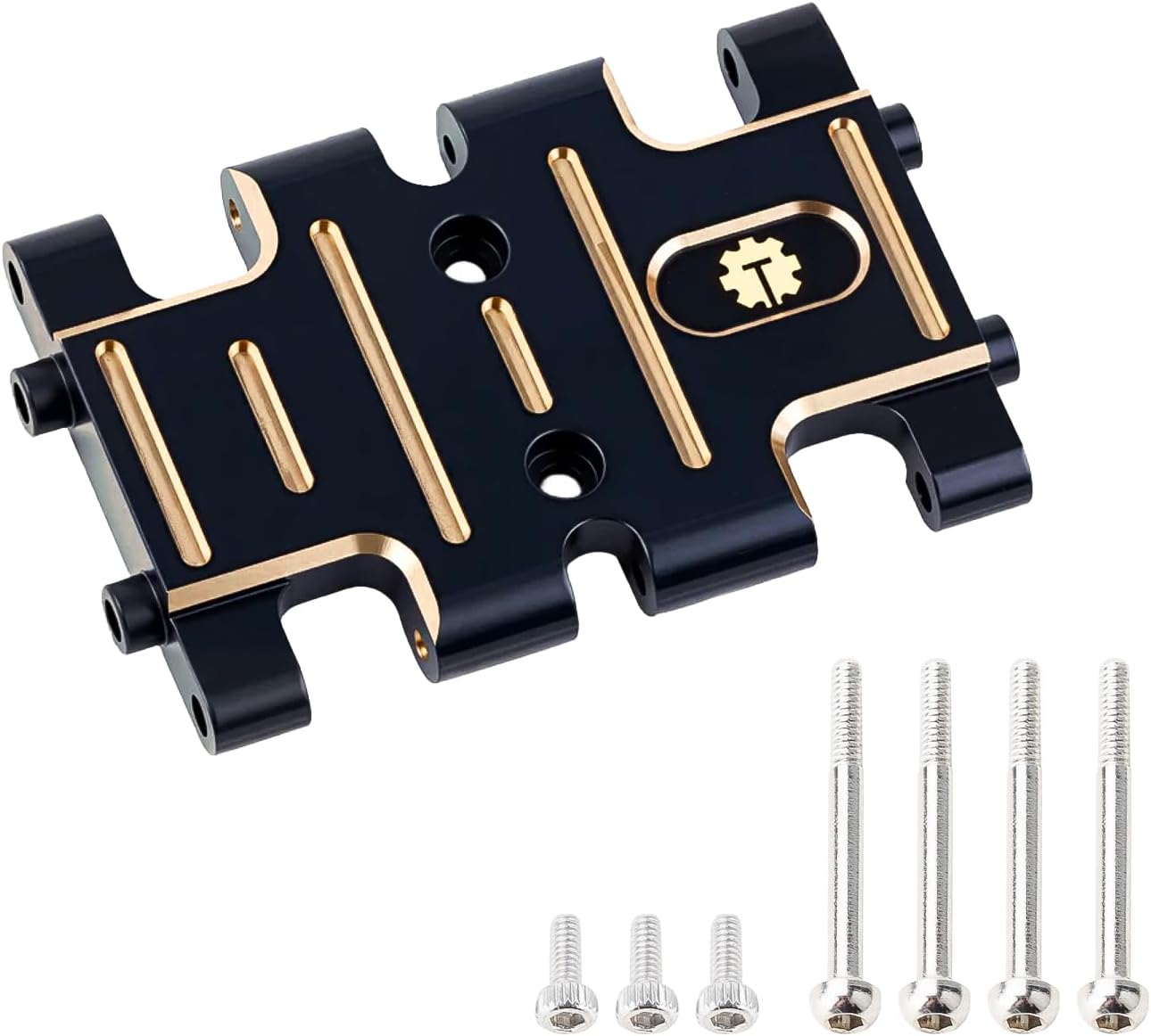 TCRC Brass Chassis Skid Plate 15g Weights for Axial AX24 XC-1 1/24