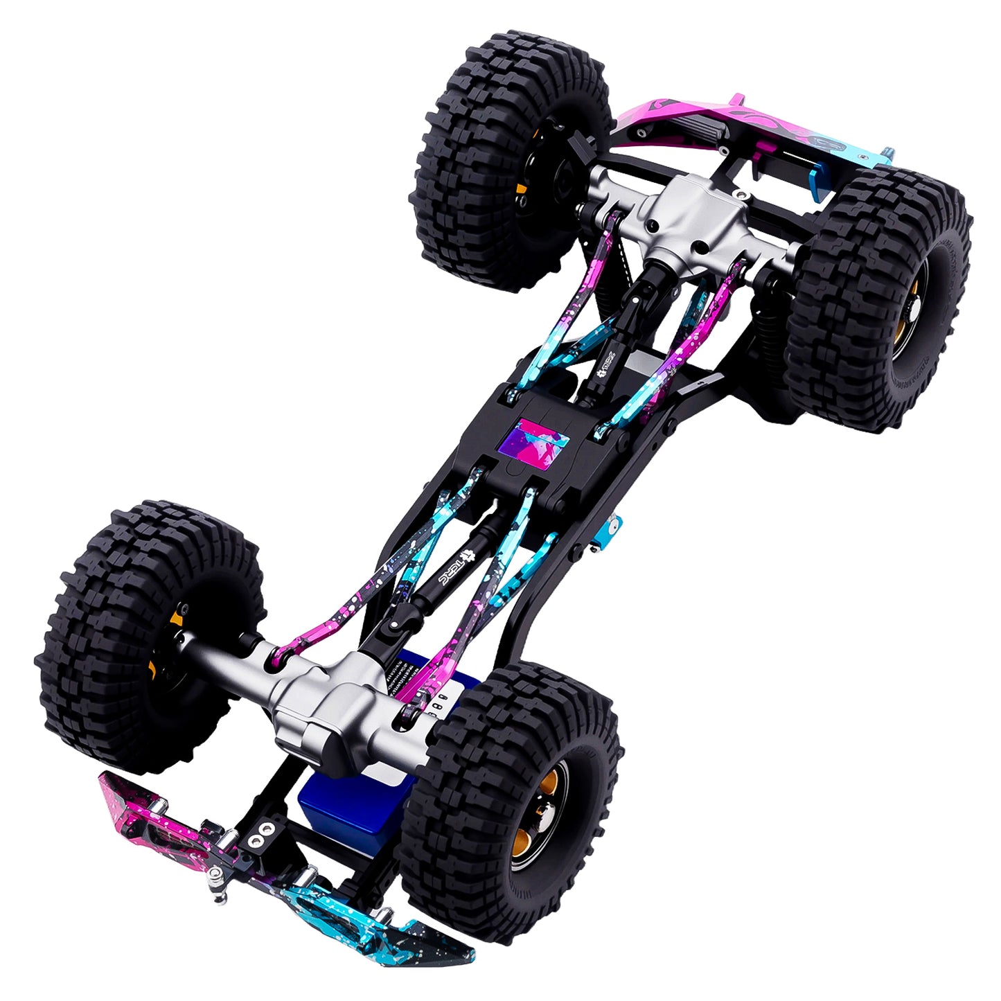 TCRC 2PCS Hard Alloy Steel 4140 Chromoly Drive Shafts Set for 1/18 TRX4M Defender Bronco Crawler Truck Upgrade