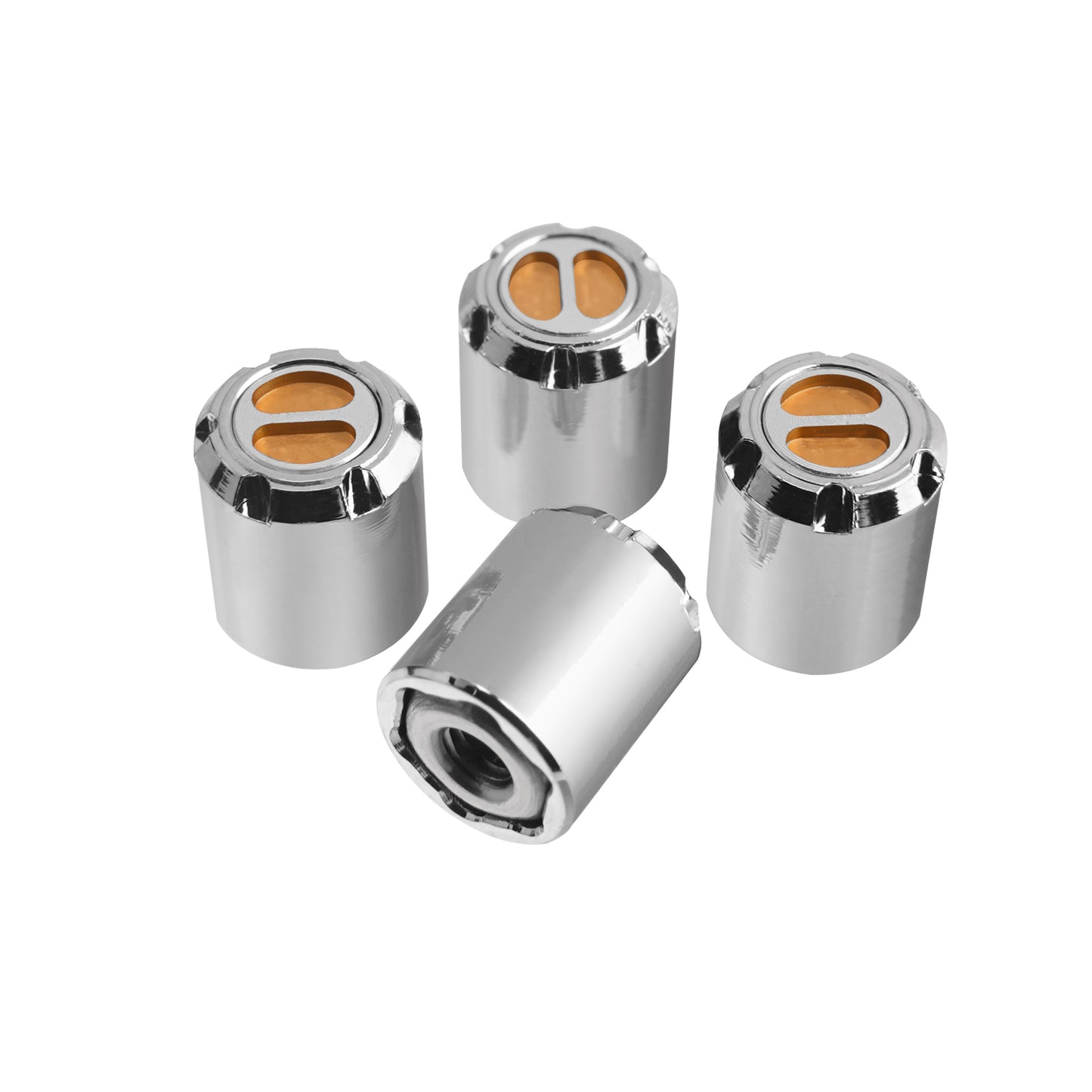 TCRC Aluminum M2.5 Wheels Center Caps Lock Nuts