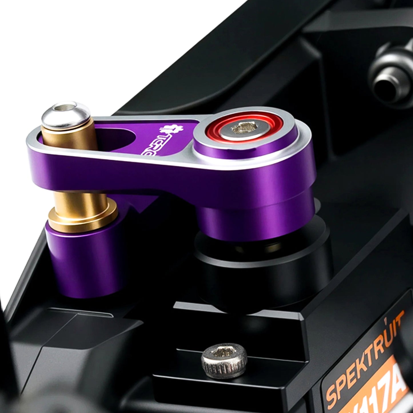 TCRC 7075 Aluminum Rear 20T Servo Horn with Adjustable connecting rod for Axial 1/8 AXP8 Gilamon Trail Buggy