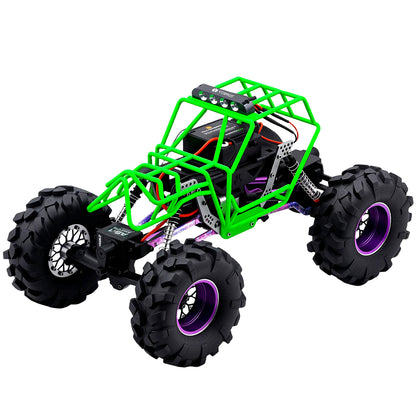 TCRC Metal Roll Cage Body Shell with Aluminum LED Lamp Holder for 1/24 Axial AX24 XC-1
