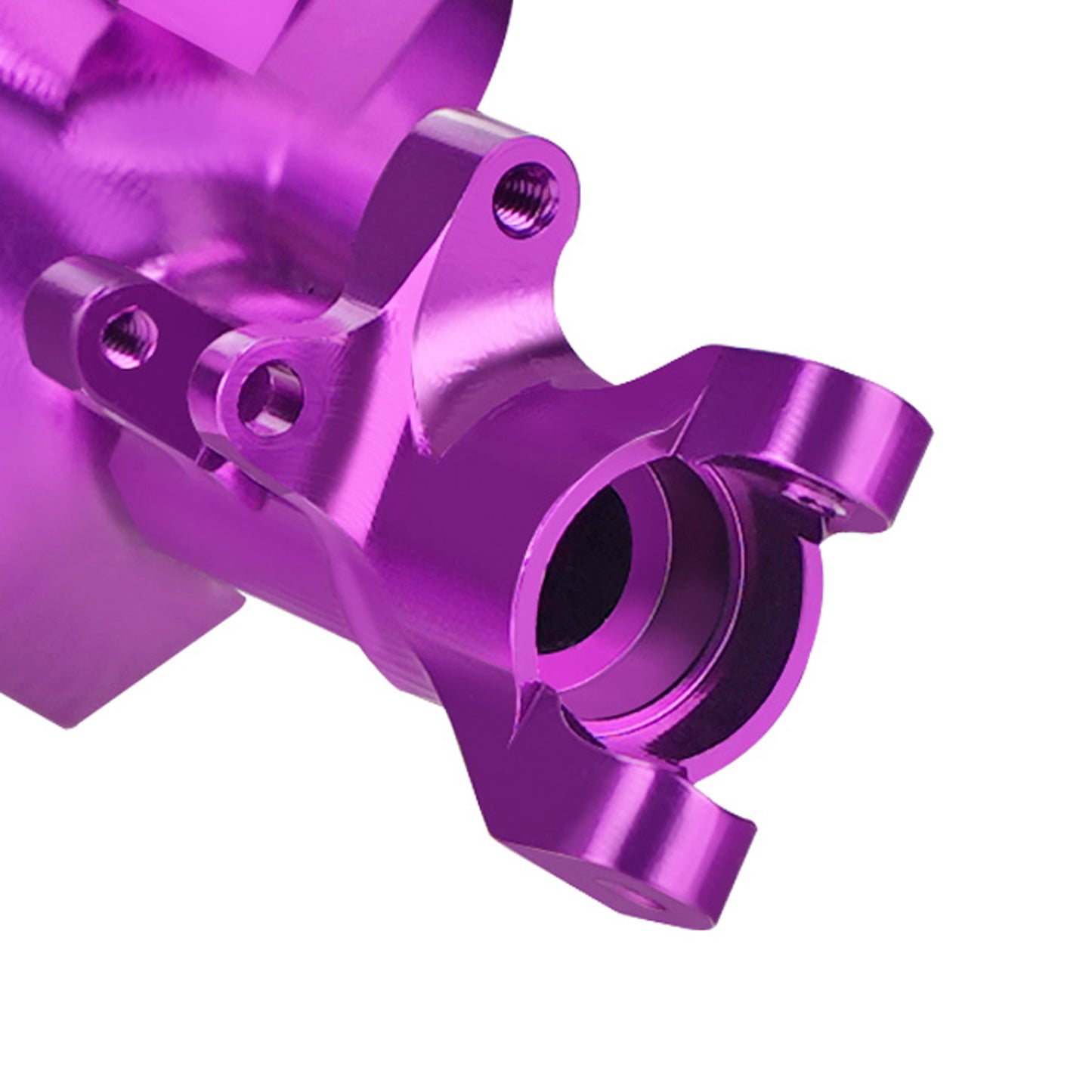 TCRC Aluminum Front Rear Axle Housing with Diff Covers Set for Axial SCX24 Deadbolt C10 90081