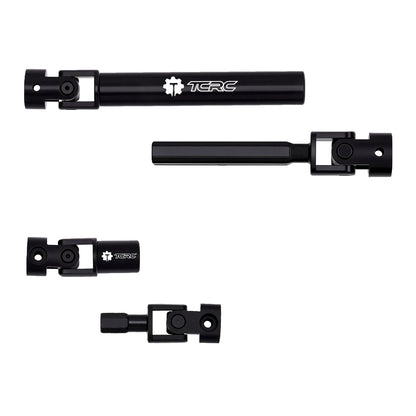 TCRC 2PCS Hard Alloy Steel 4140 Chromoly Drive Shafts For 1/24 Axial SCX24 Deadbolt AXI90081 GX470