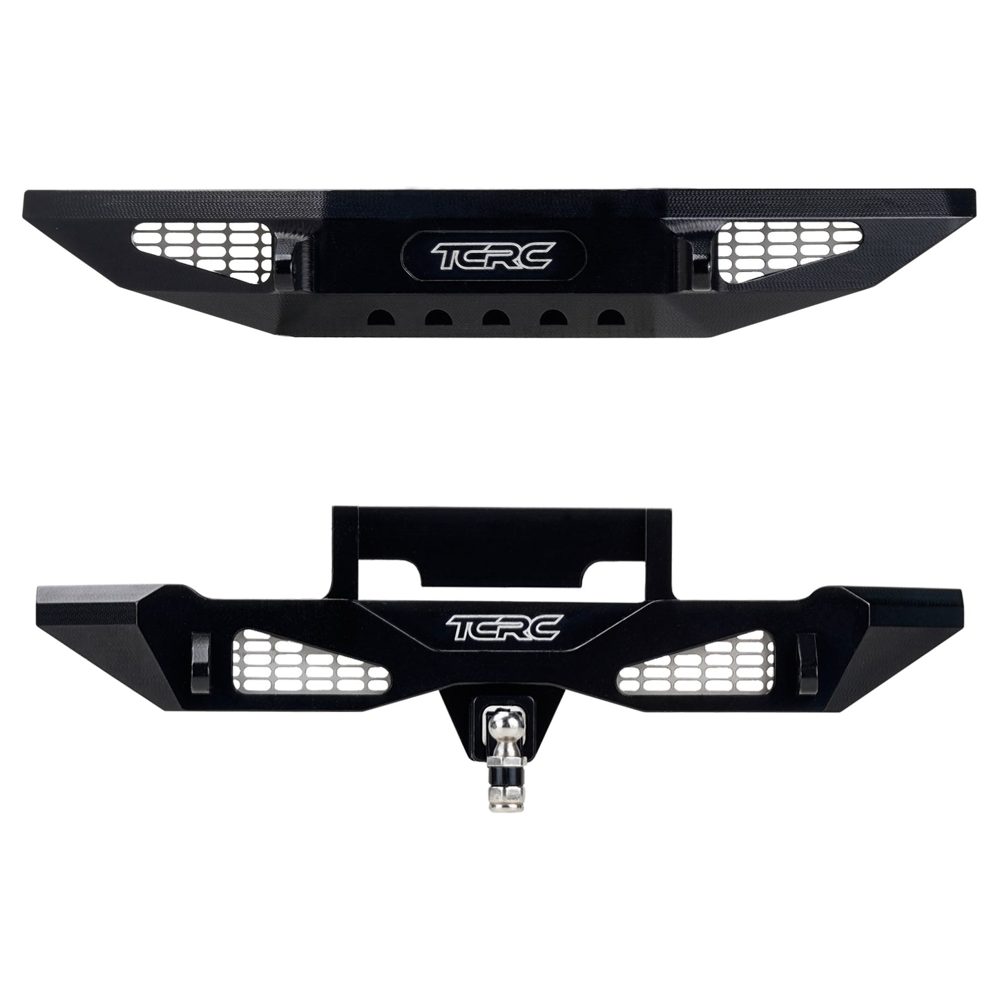 TCRC Aluminum Front and Rear Bumpers Set for 1/18 TRX4M Bronco