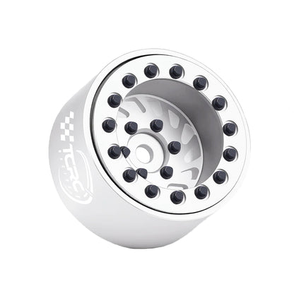 TCRC 75PCS Carbon Steel M1.4x4mm Beadlock Screws with Aluminum Easy Handheld Installation Tool for 1.0inch 1.3inch wheel hubs