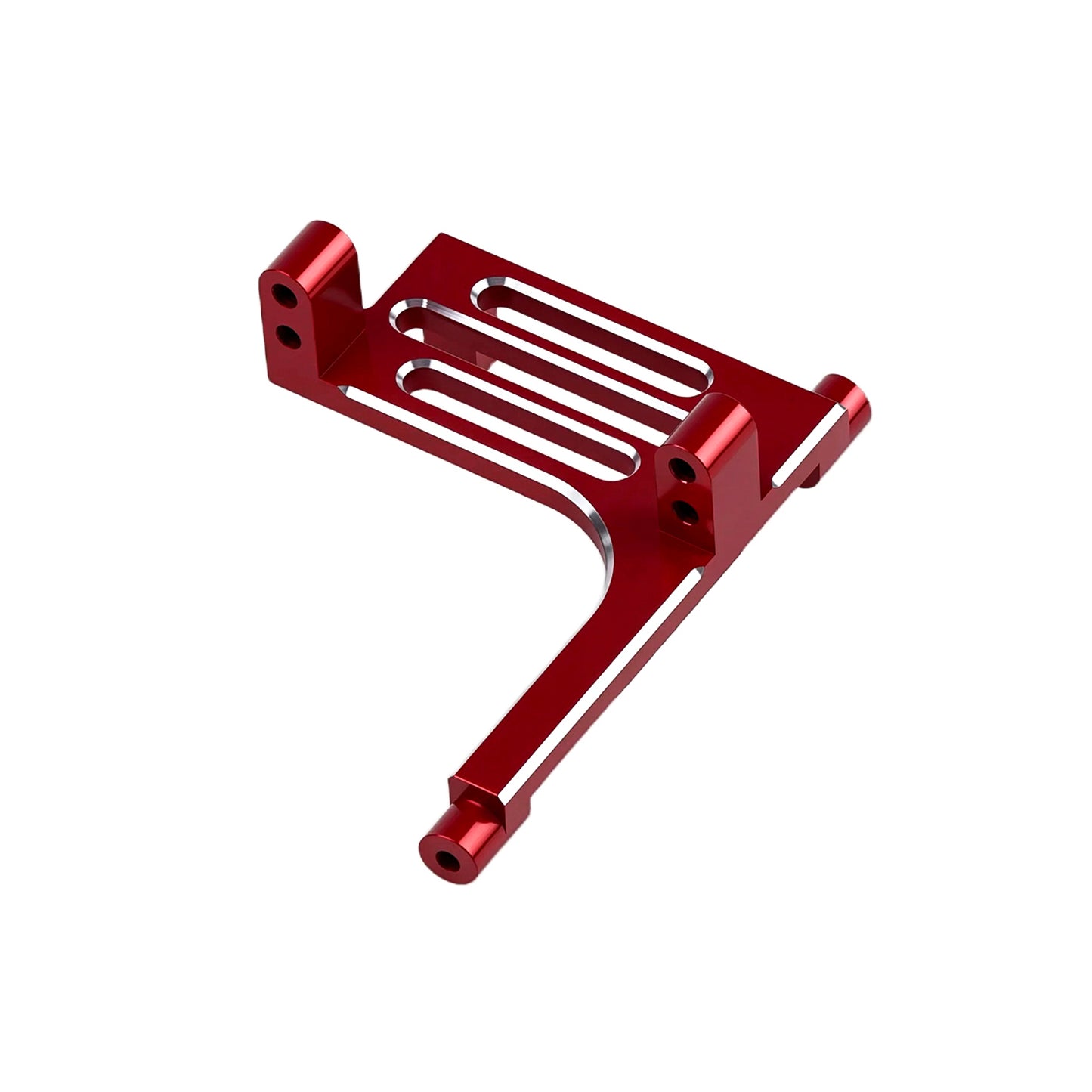 TCRC 2pcs Aluminum Front and Rear Servo Brace Mount Bracket for HPI Venture18