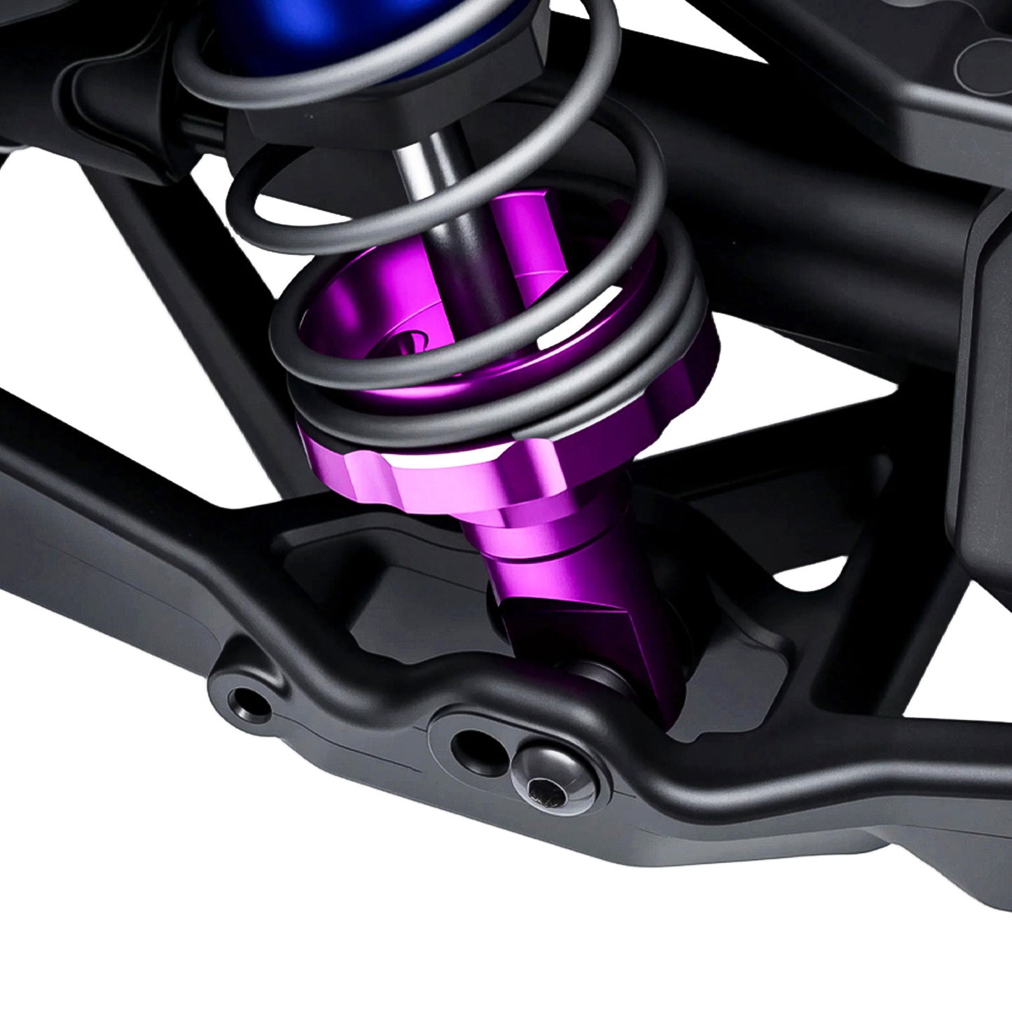 TCRC 4PCS Aluminum Shock Ends for 1/8 Traxxas Maxx Slash