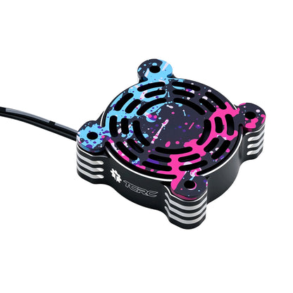 TCRC High Speed Aluminum RC Motor Heatsink ESC Cooling Fan with Splash Anodizing Aluminum Dust Cover