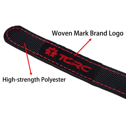 TCRC 2PCS 20x300MM Kevlar Stitched RC Battery Straps Reusable Cable Straps Adjustable Cinch Straps