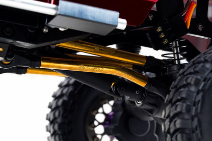 TCRC 10PCS Brass High Clearance Chassis Links and Steering Links set for Redcat Ascent-18