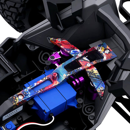 TCRC Splash Anodizing Aluminum Front Chassis Brace for 1/8 Traxxas Maxx Slash