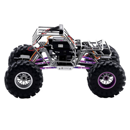 TCRC Metal Roll Cage Body Shell with Aluminum LED Lamp Holder for 1/24 Axial AX24 XC-1