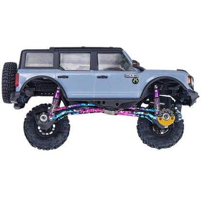 TCRC 4PCS Aluminum 24.5mm Shock Absorber Damper Set for Axial SCX30 1/30 RC Crawler Car Upgrades