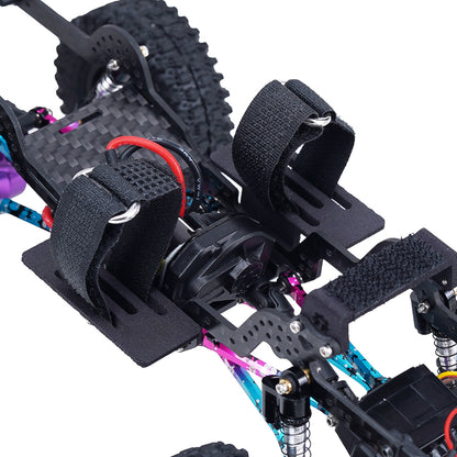 TCRC Carbon Fiber LCG Chassis Kit Frame Rail for Axial SCX24 Chevrolet C10 JLU Bronco Base Camp 1/24 RC Crawler Car